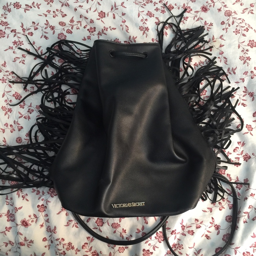 victoria’s secret fashion show fringe backpack